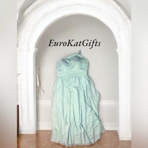 Mint bridesmaids dress size 18 Gently Pre Loved TODAY$38 Price FIRM offer me $38